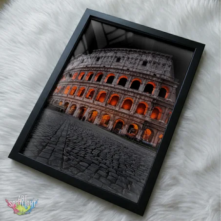 COLOSSEUM ROME AT NIGHT