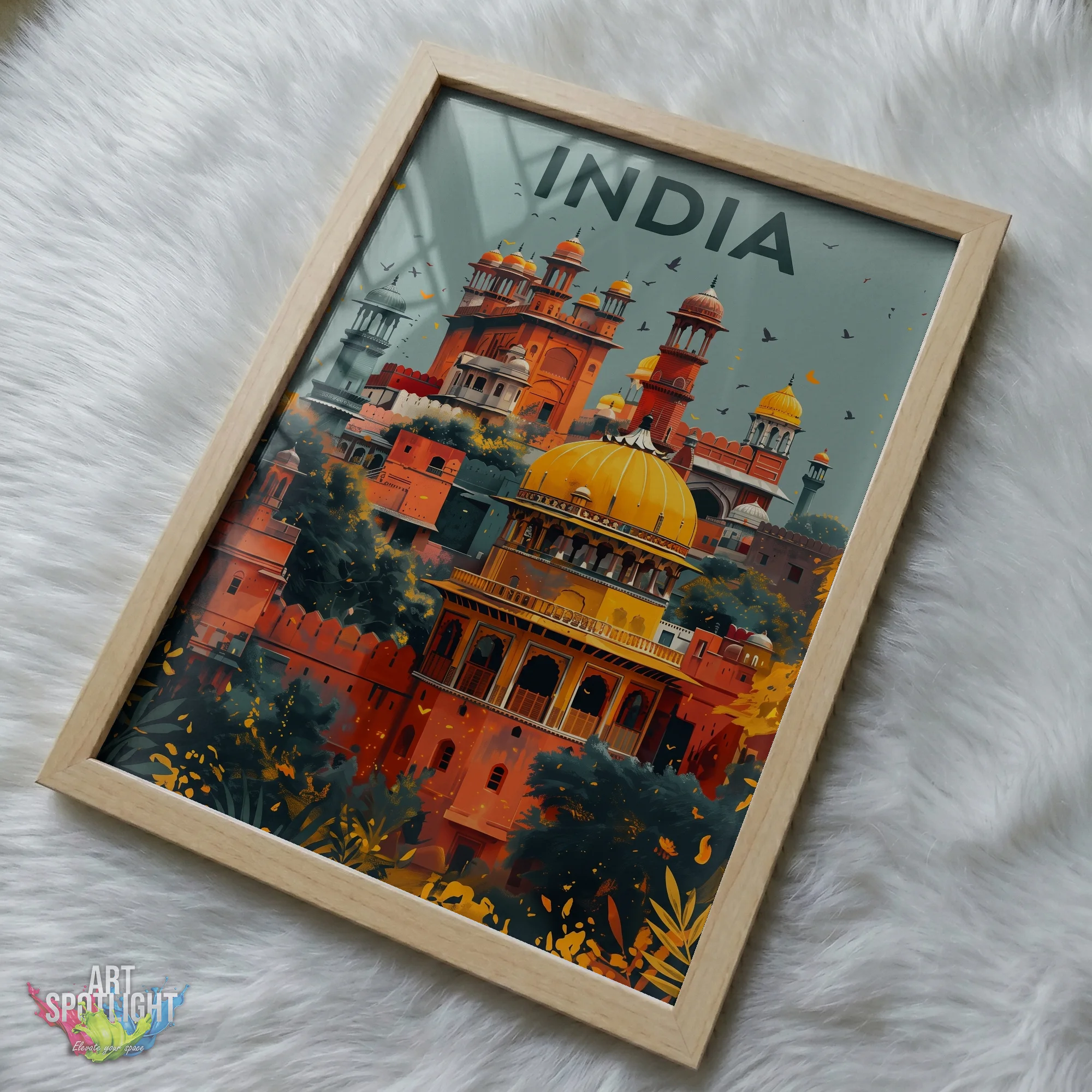 INDIA COLORFUL PALACES