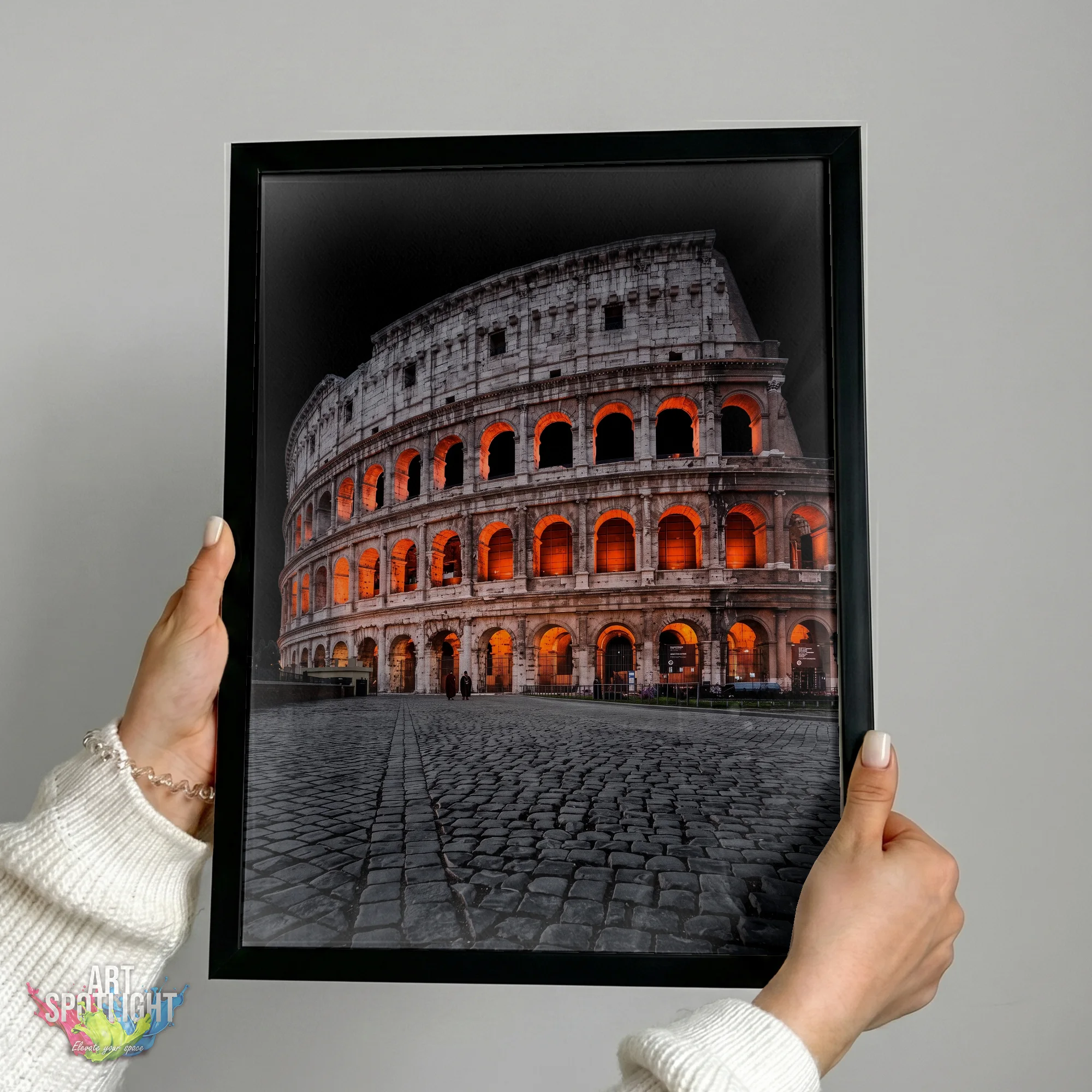 COLOSSEUM ROME AT NIGHT