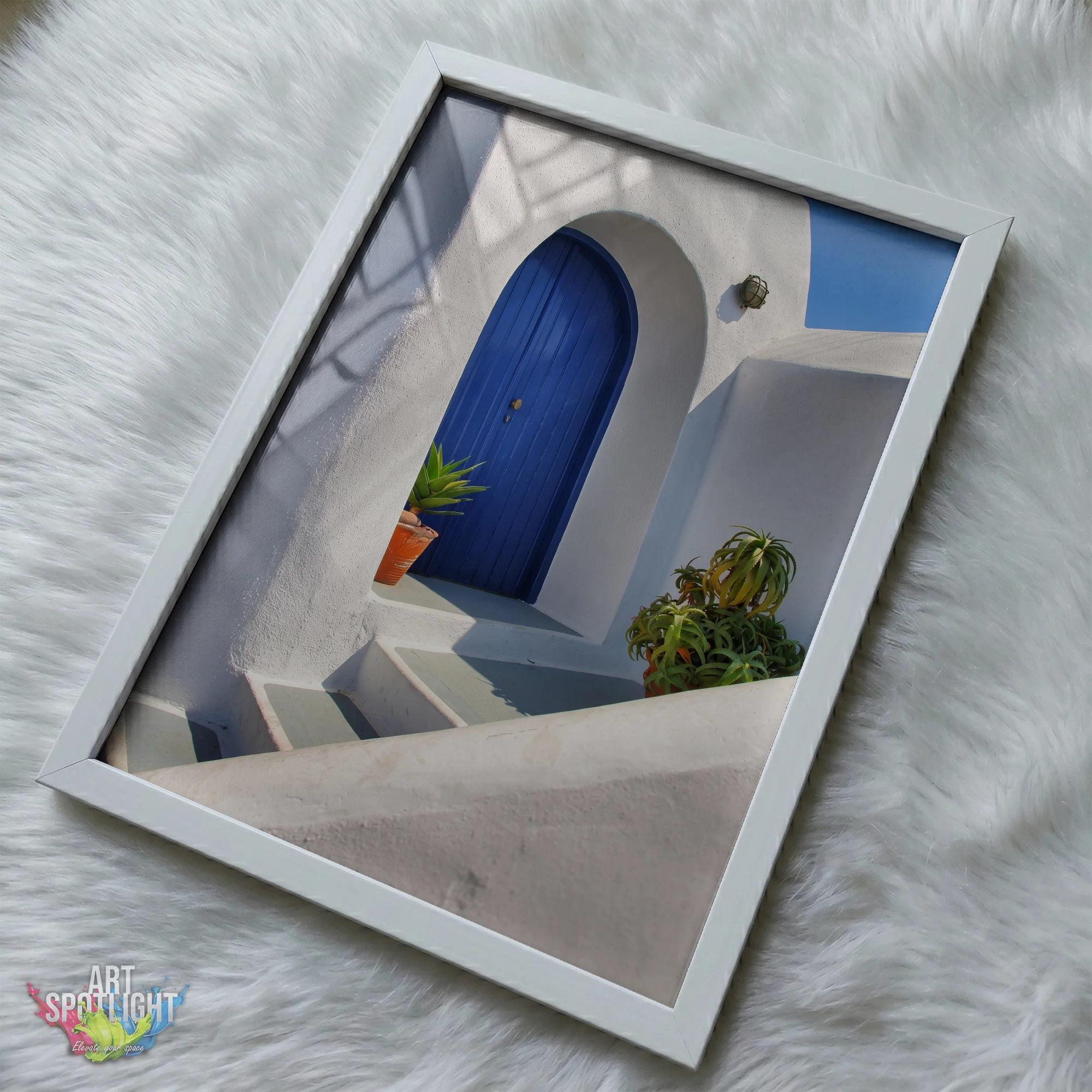 MEDITERRANEAN BLUE DOOR