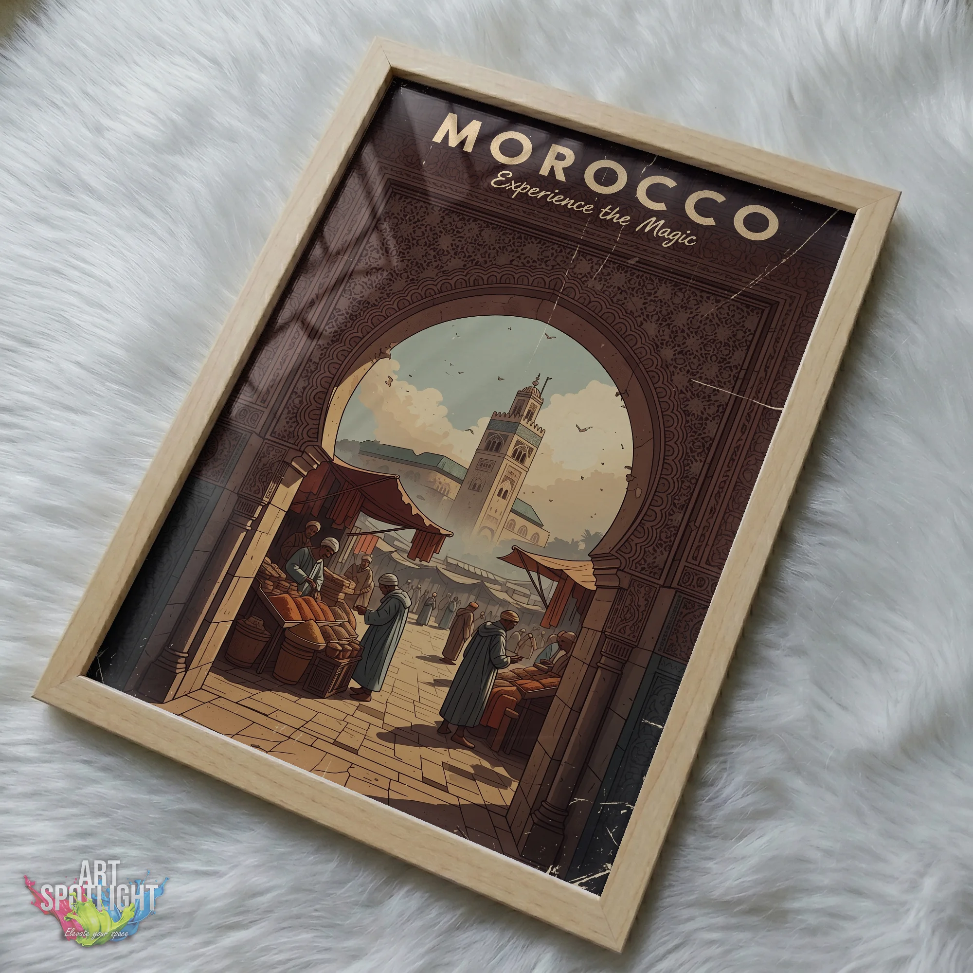 MOROCCAN MEDINA MARKET
