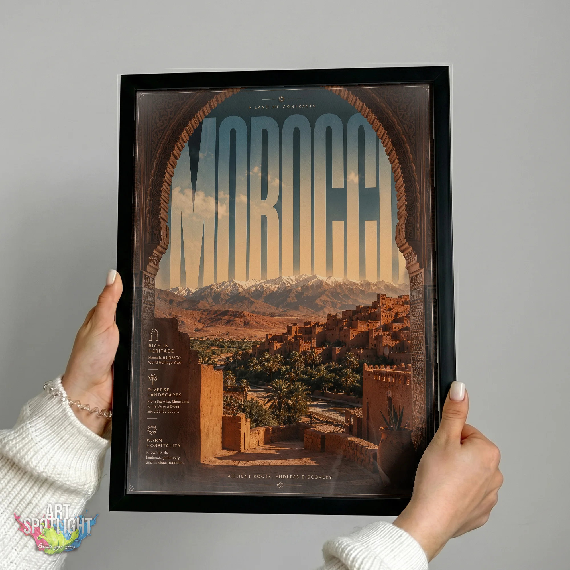 MOROCCO KASBAH LANDSCAPE