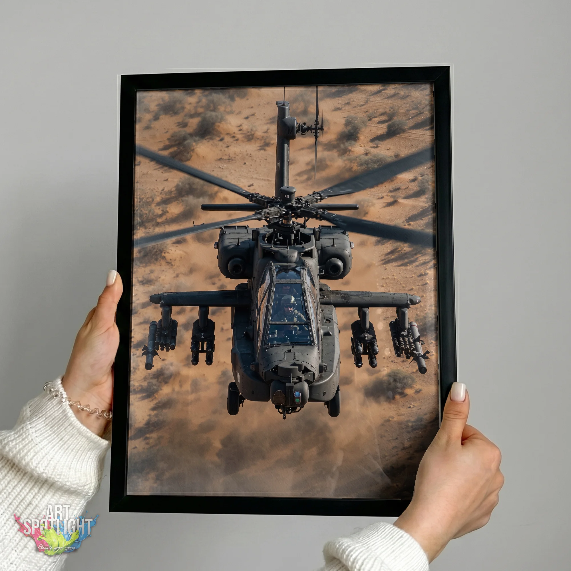 AH-64 APACHE DESERT FLIGHT