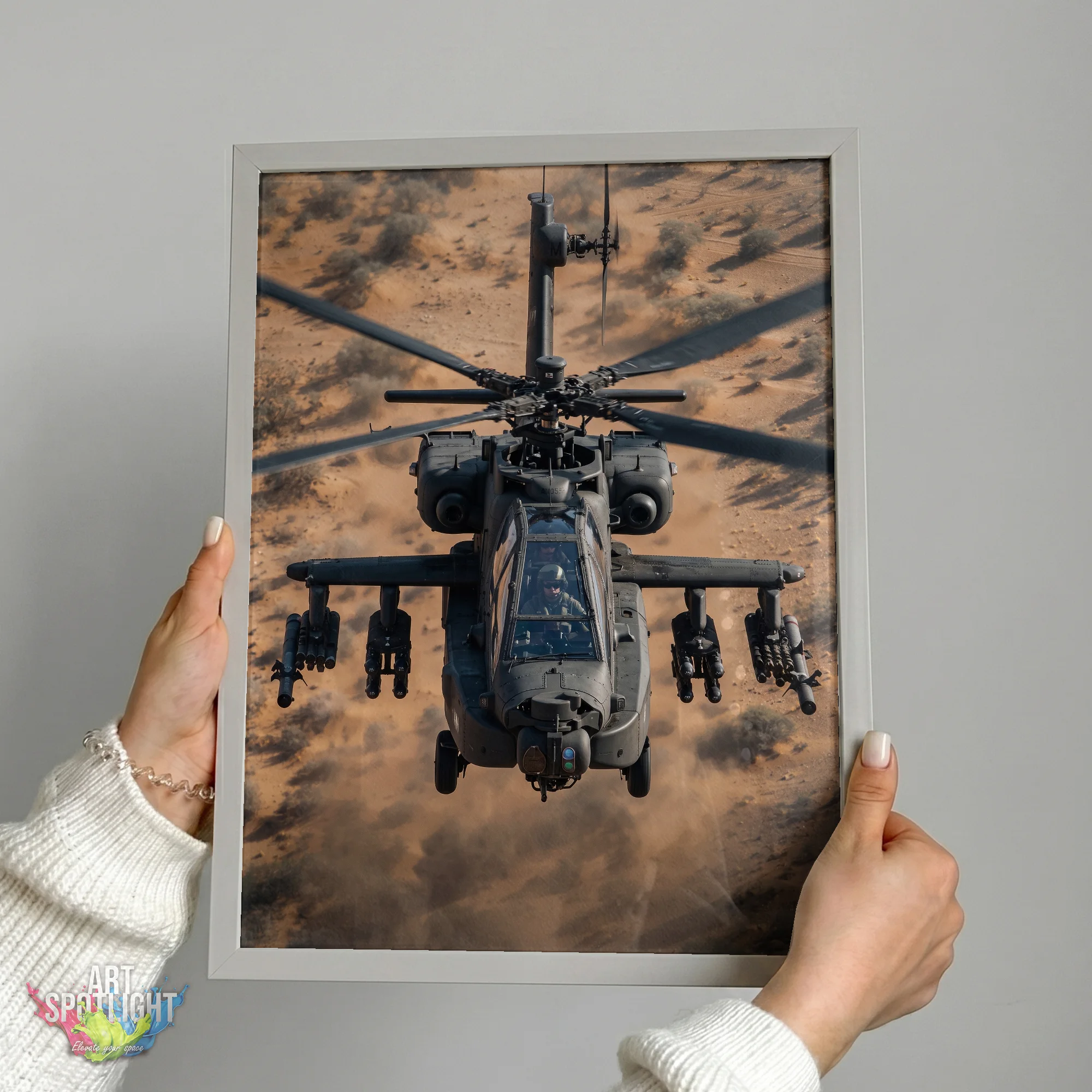 AH-64 APACHE DESERT FLIGHT