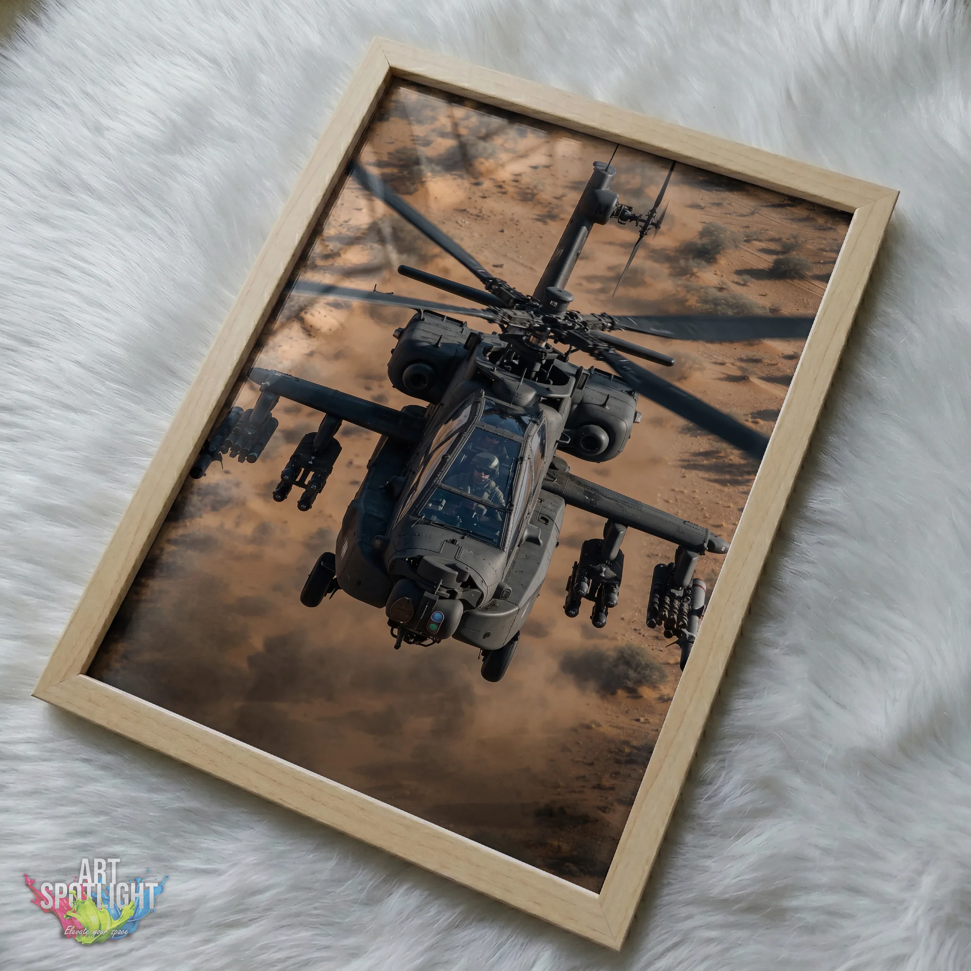 AH-64 APACHE DESERT FLIGHT