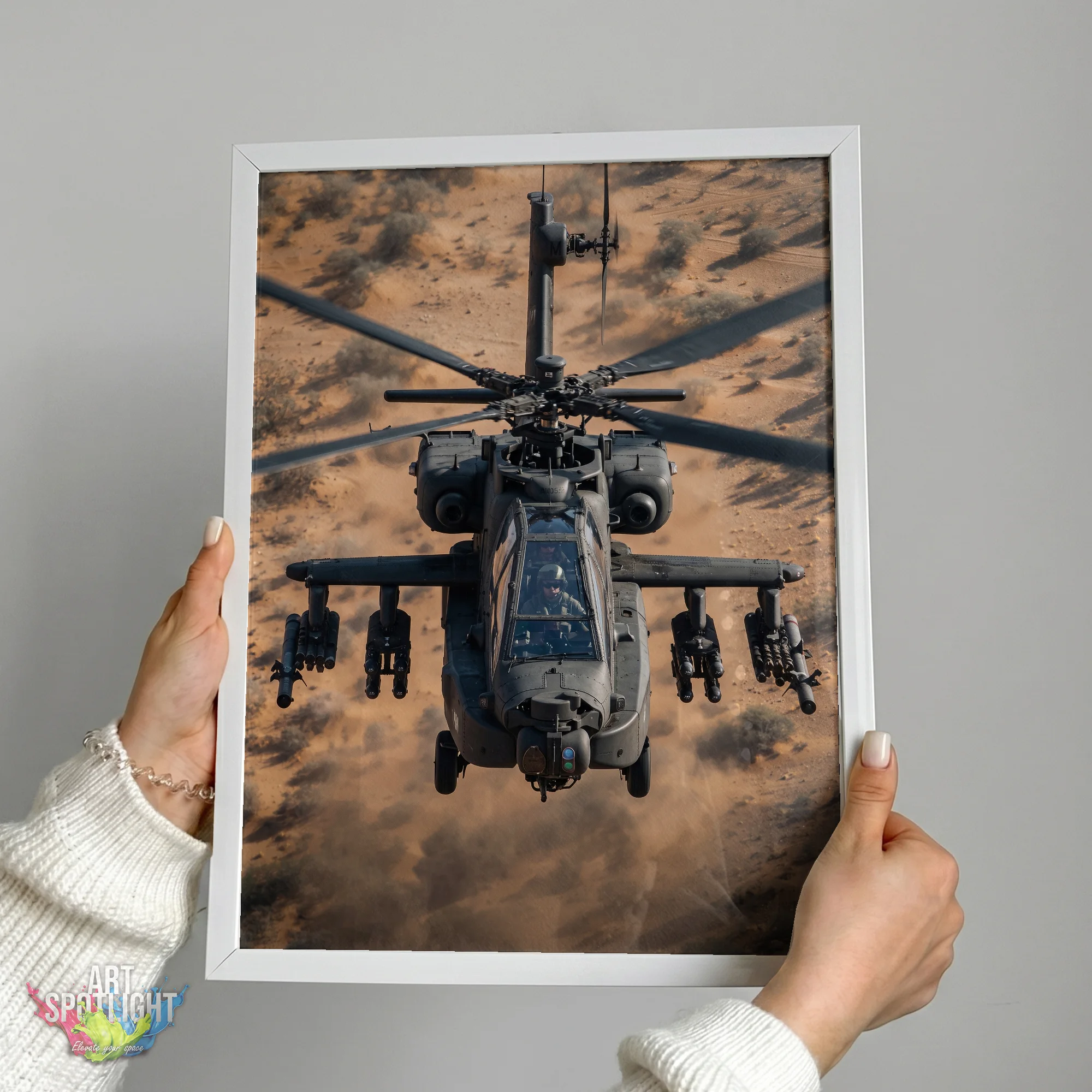 AH-64 APACHE DESERT FLIGHT
