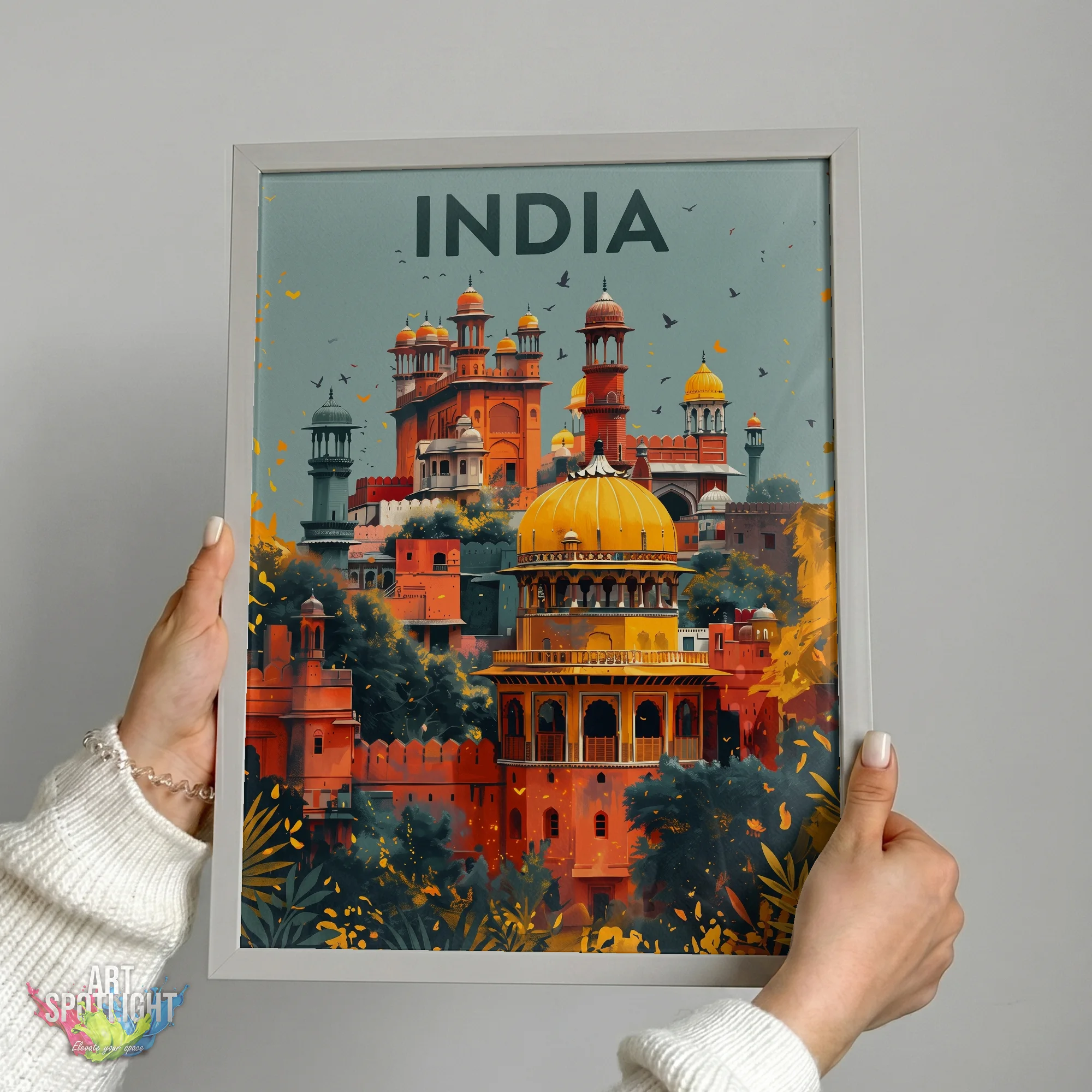 INDIA COLORFUL PALACES