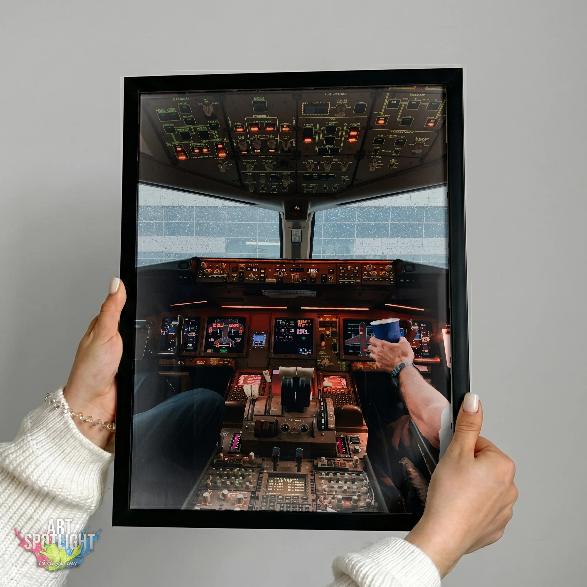 AIRLINER COCKPIT LIGHTS