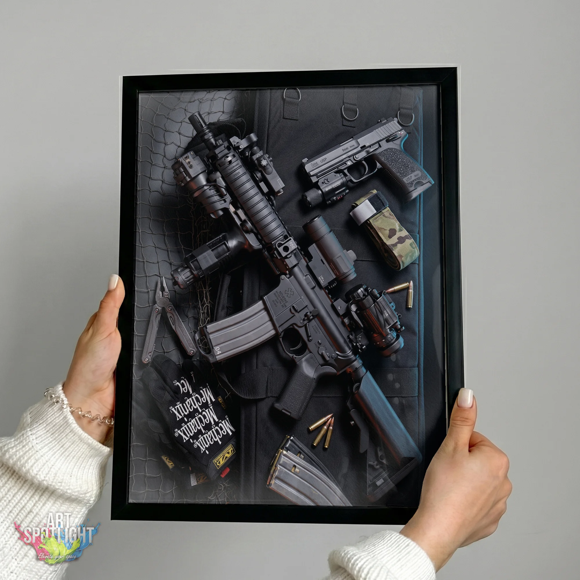 TACTICAL RIFLE AND PISTOL