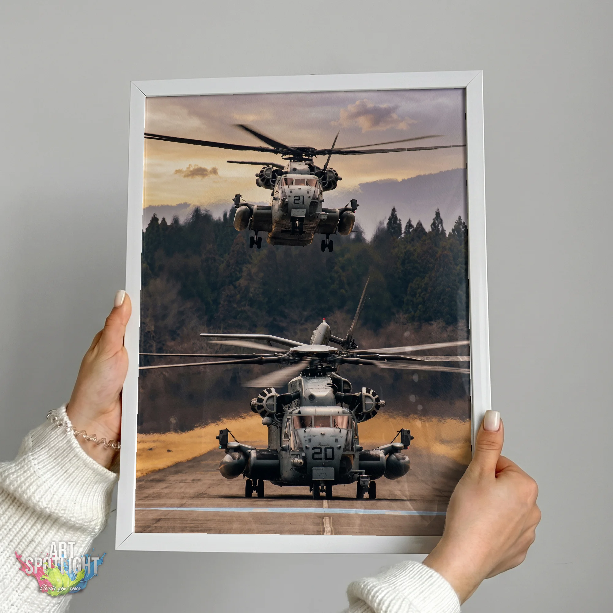 CH-53 HELICOPTERS