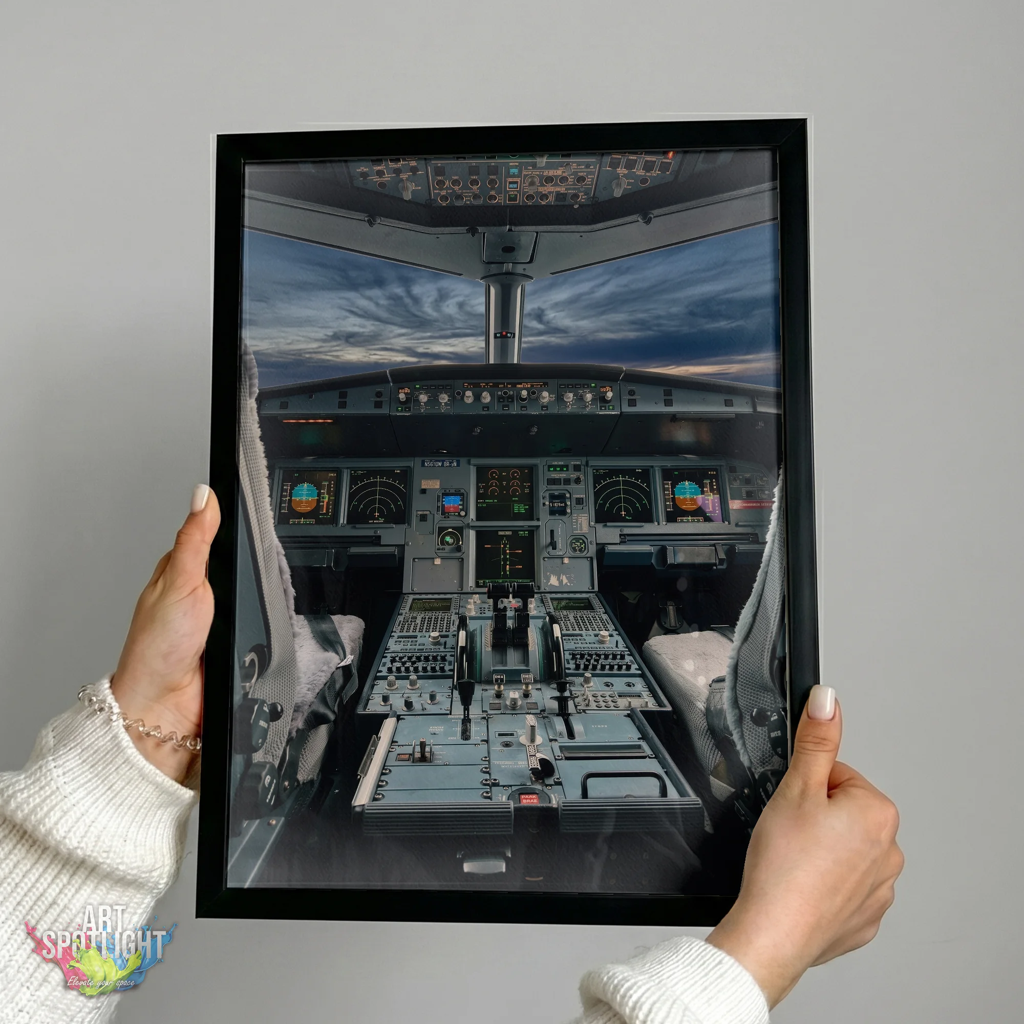 AIRBUS FLIGHT DECK