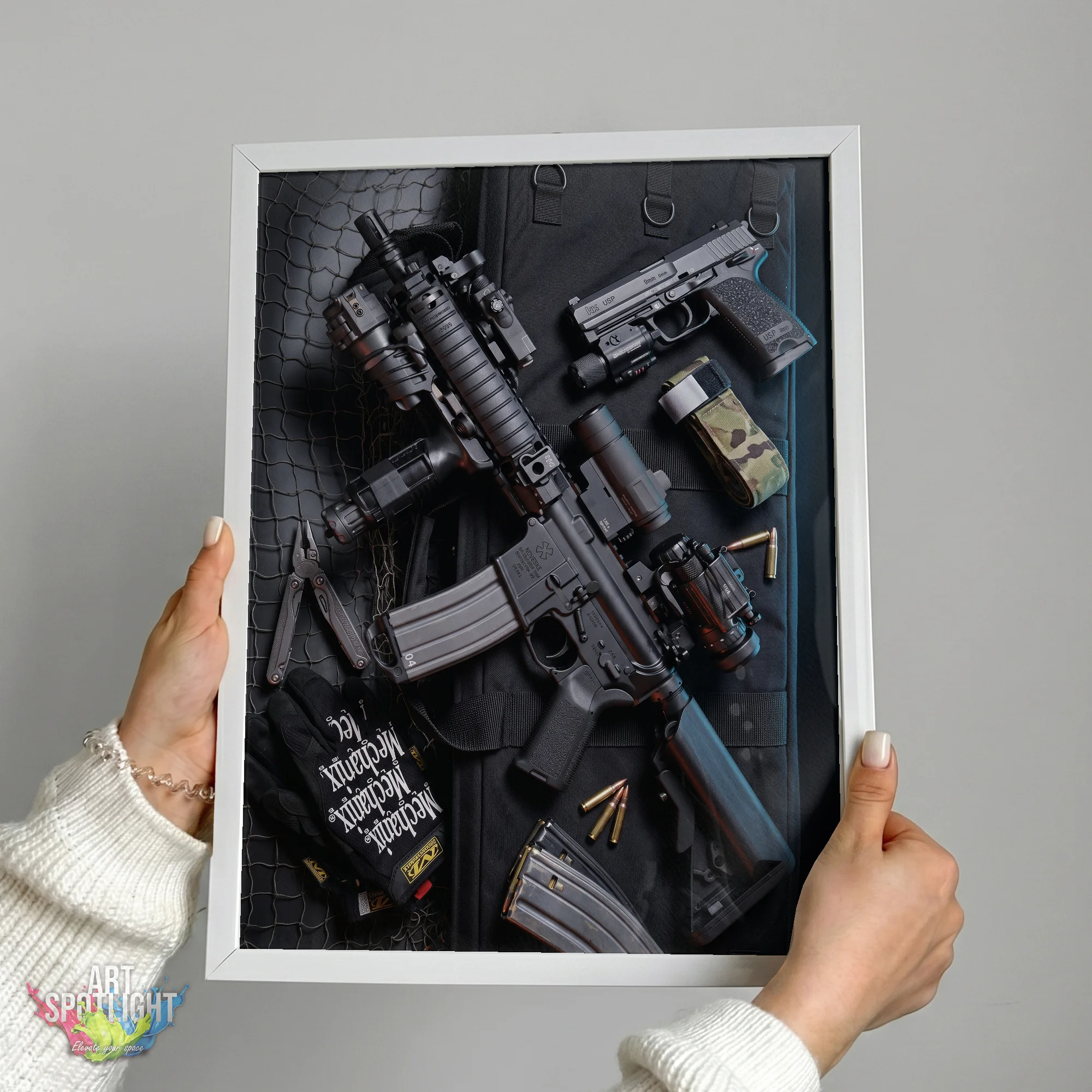TACTICAL RIFLE AND PISTOL