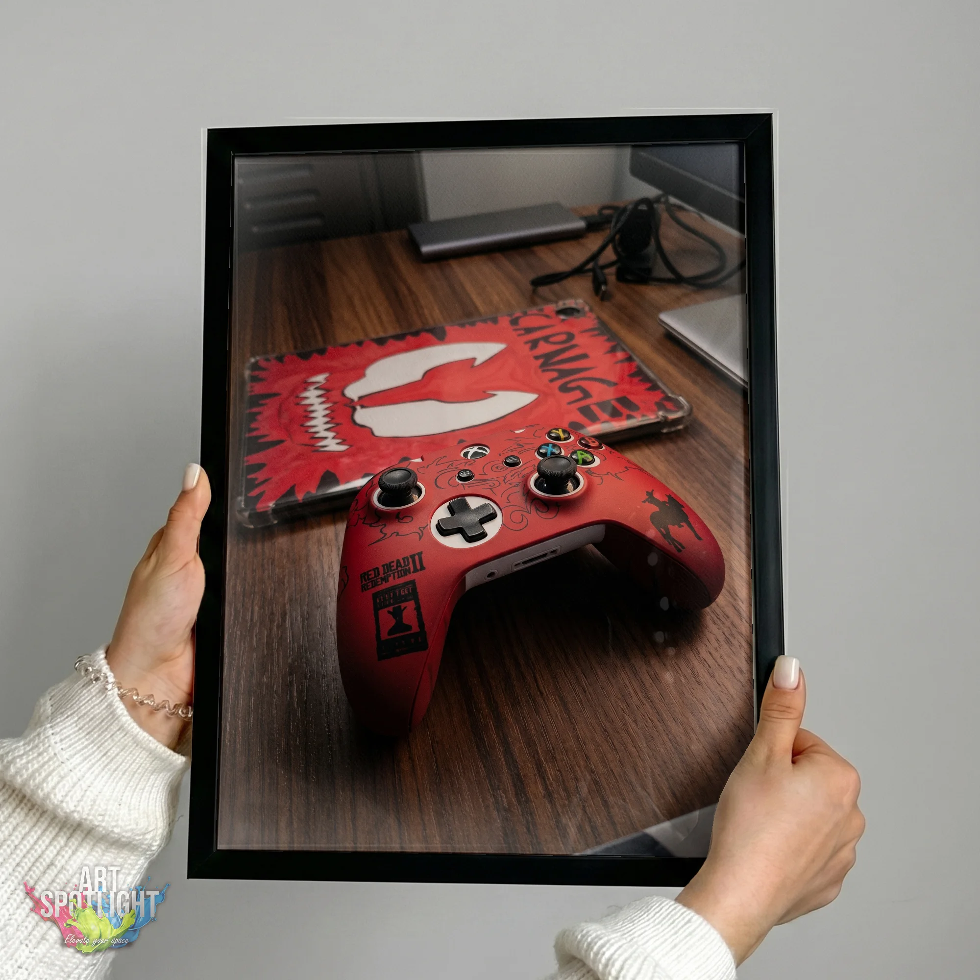 RED DEAD REDEMPTION II CUSTOM XBOX CONTROLLER