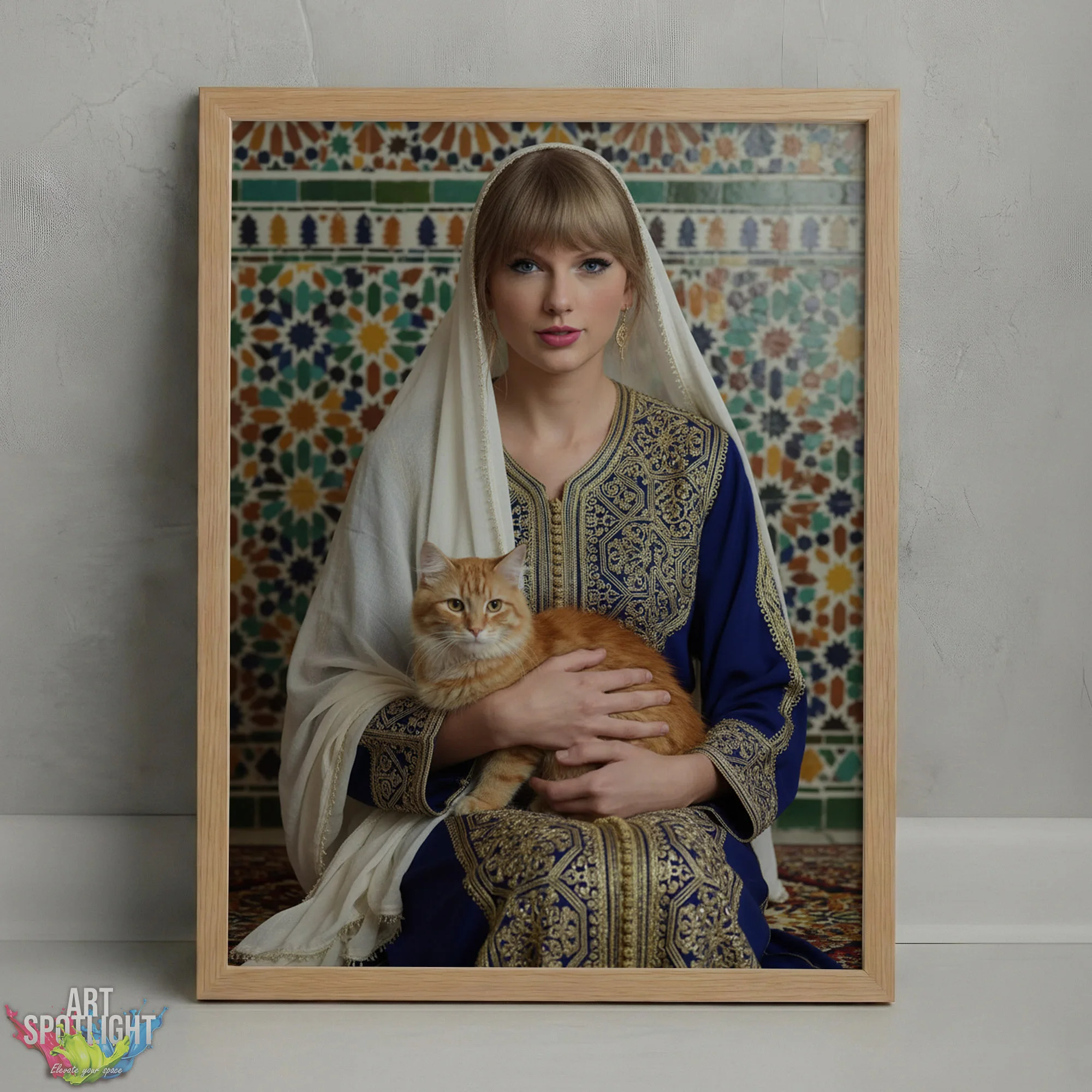 TAYLOR SWIFT en tenue marocaine