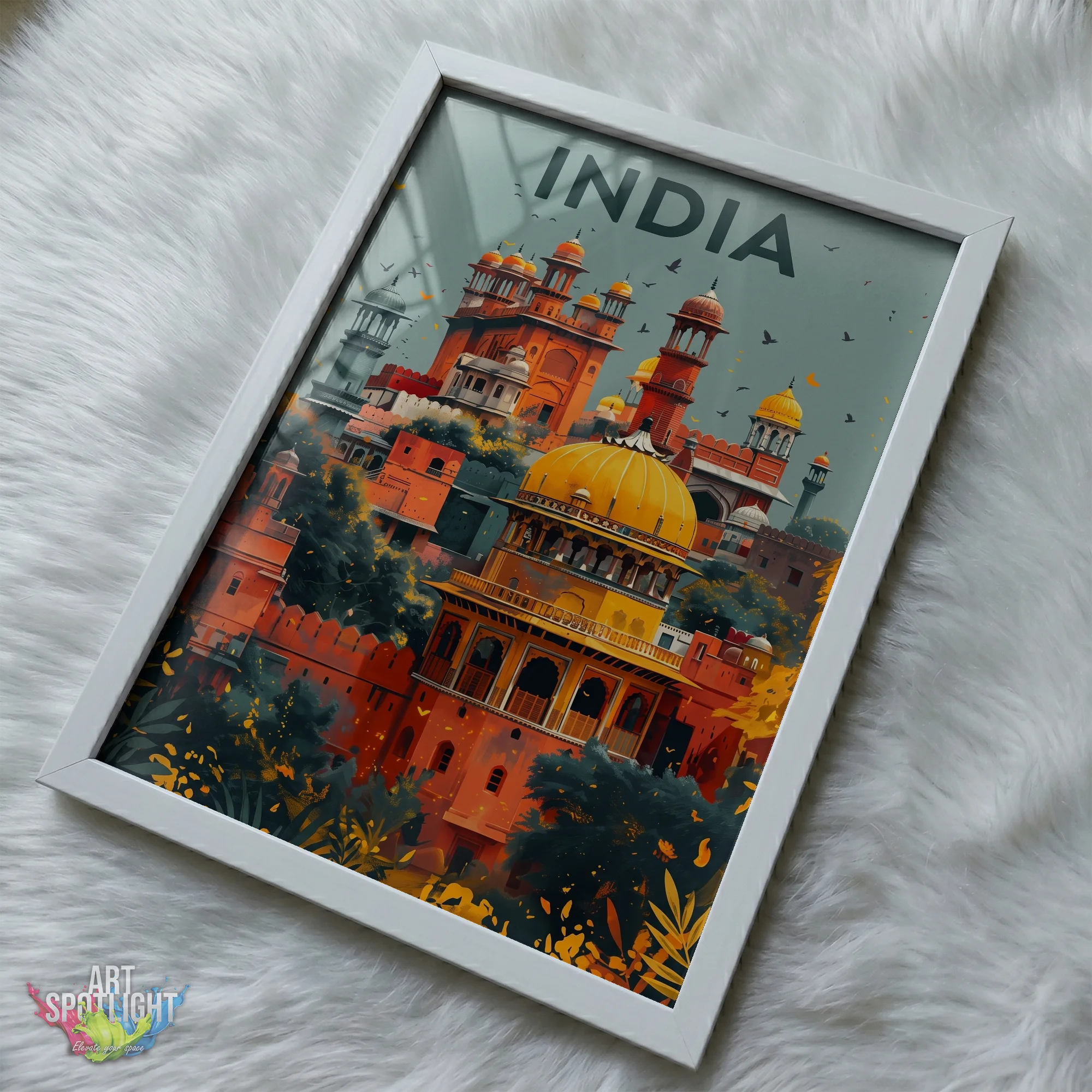 INDIA COLORFUL PALACES