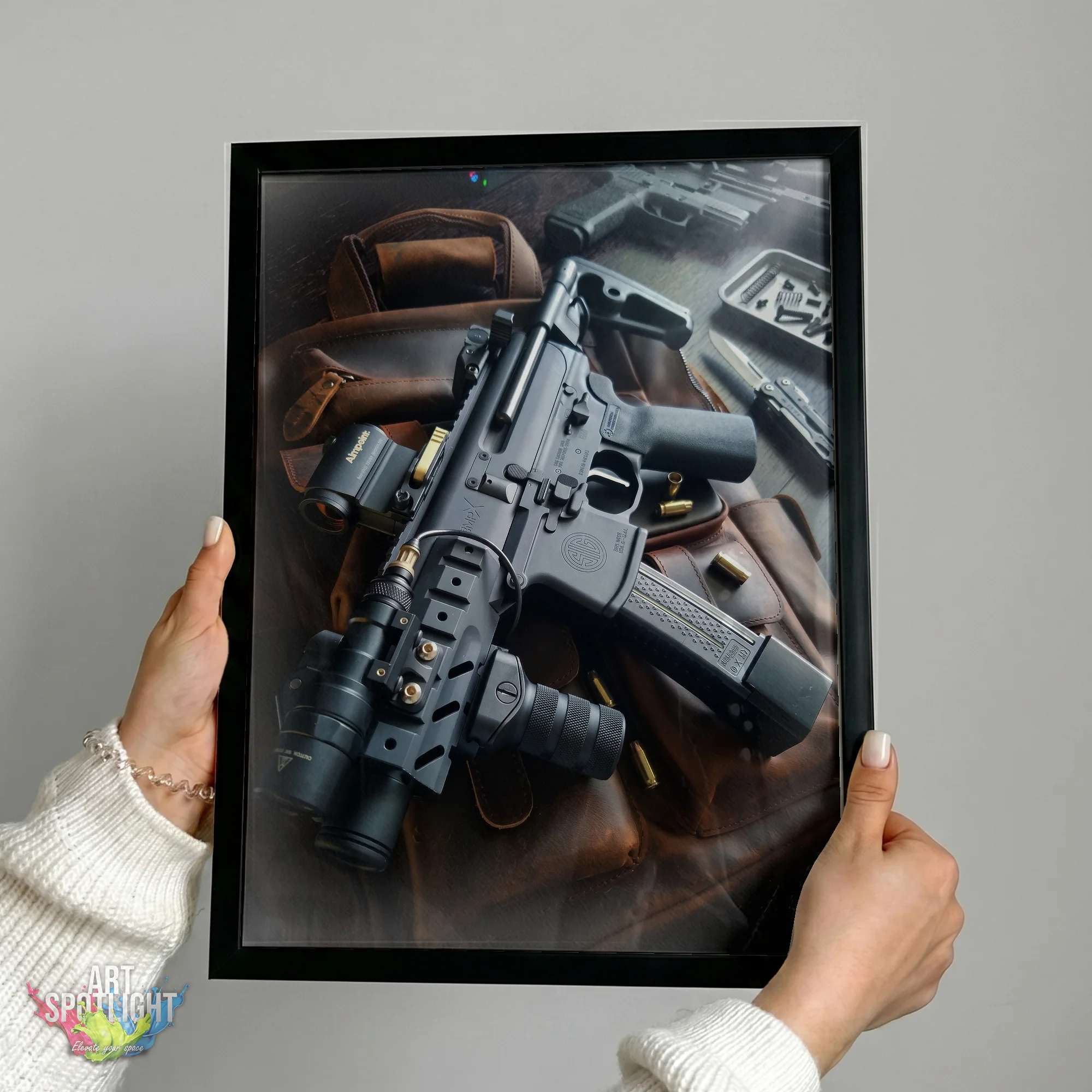 TACTICAL RIFLE CLOSE-UP