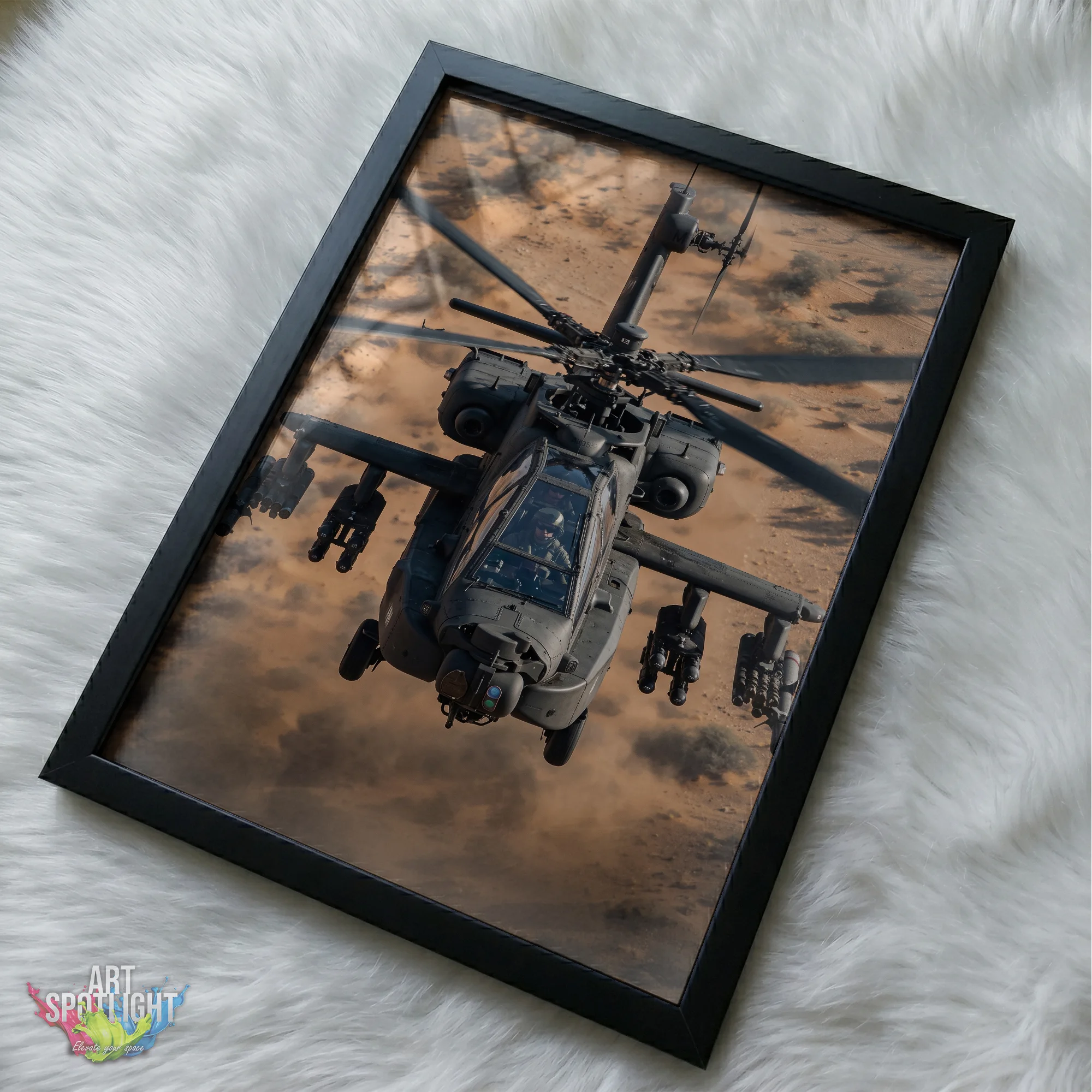 AH-64 APACHE DESERT FLIGHT