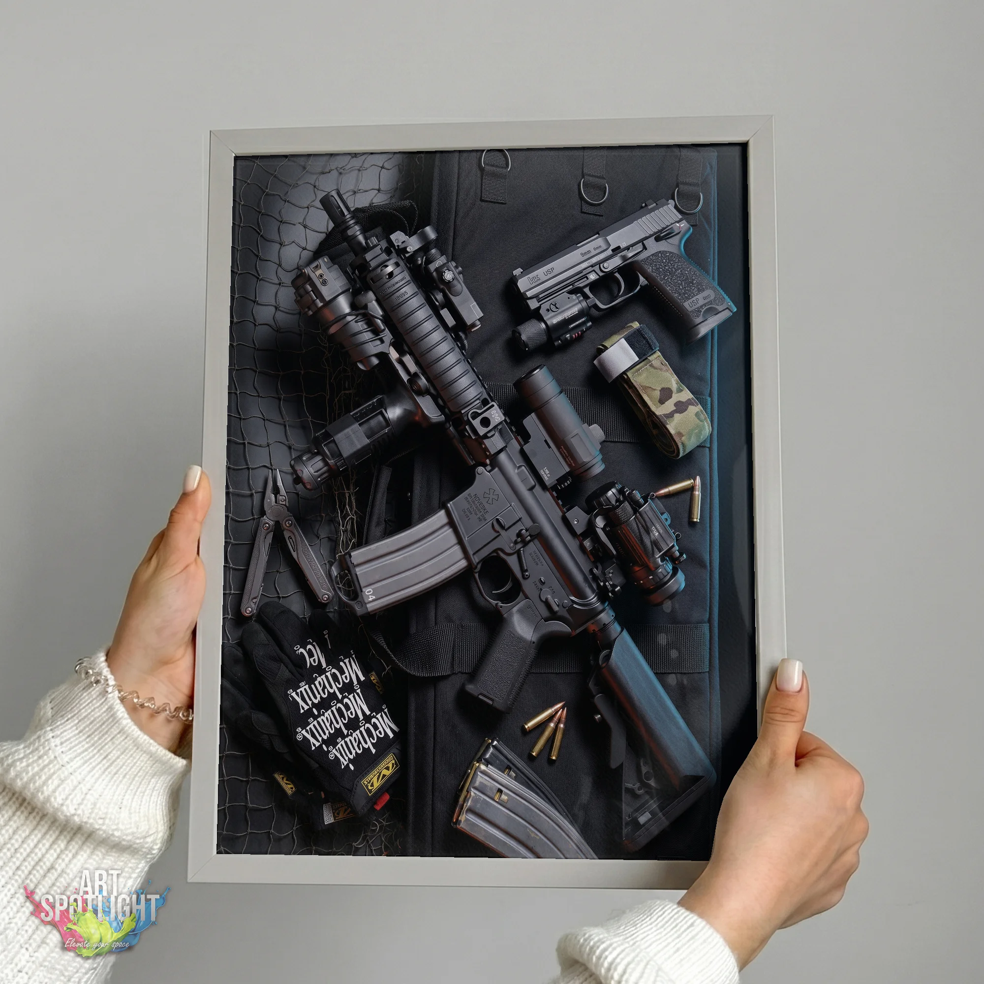 TACTICAL RIFLE AND PISTOL