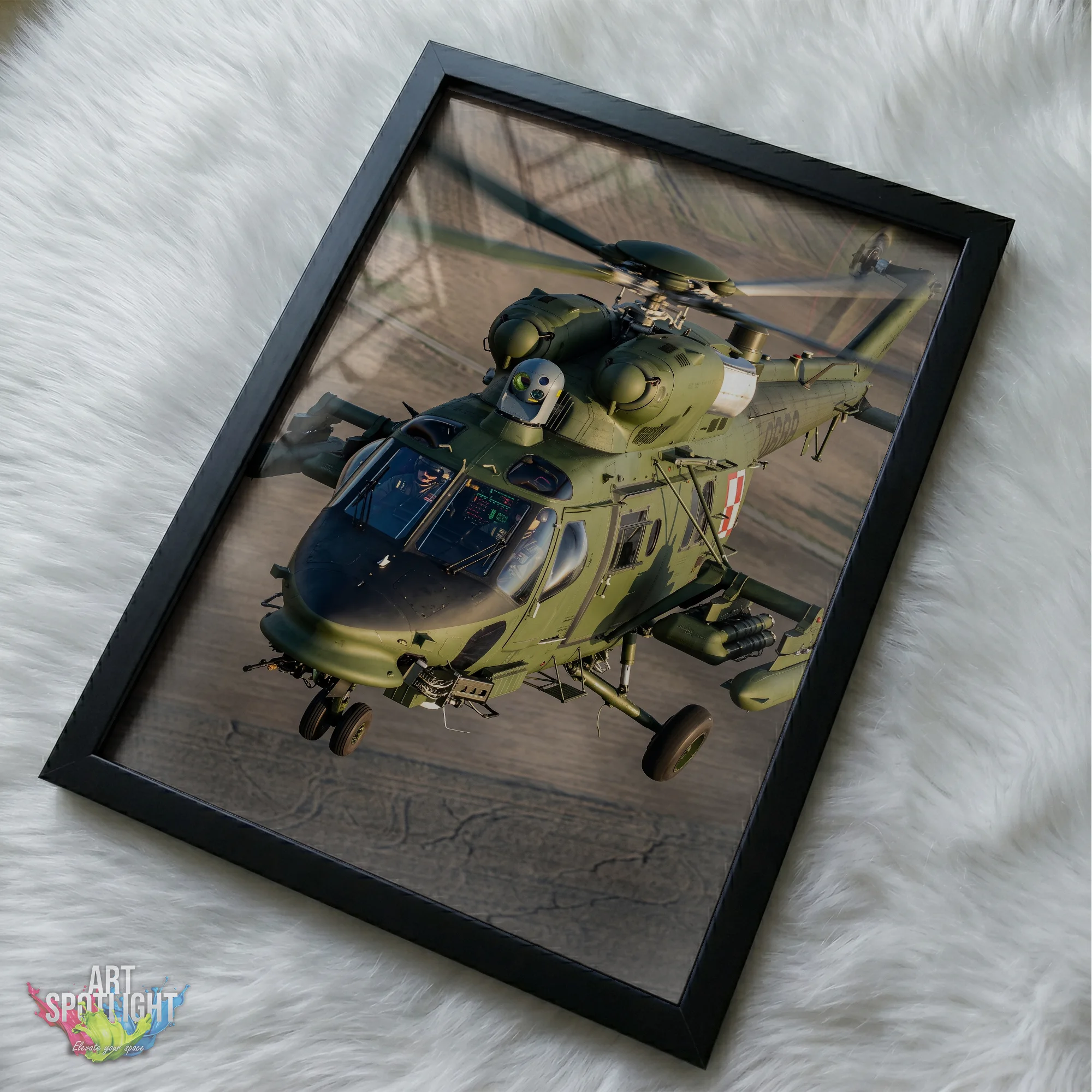 MILITARY RESCUE HELICOPTER