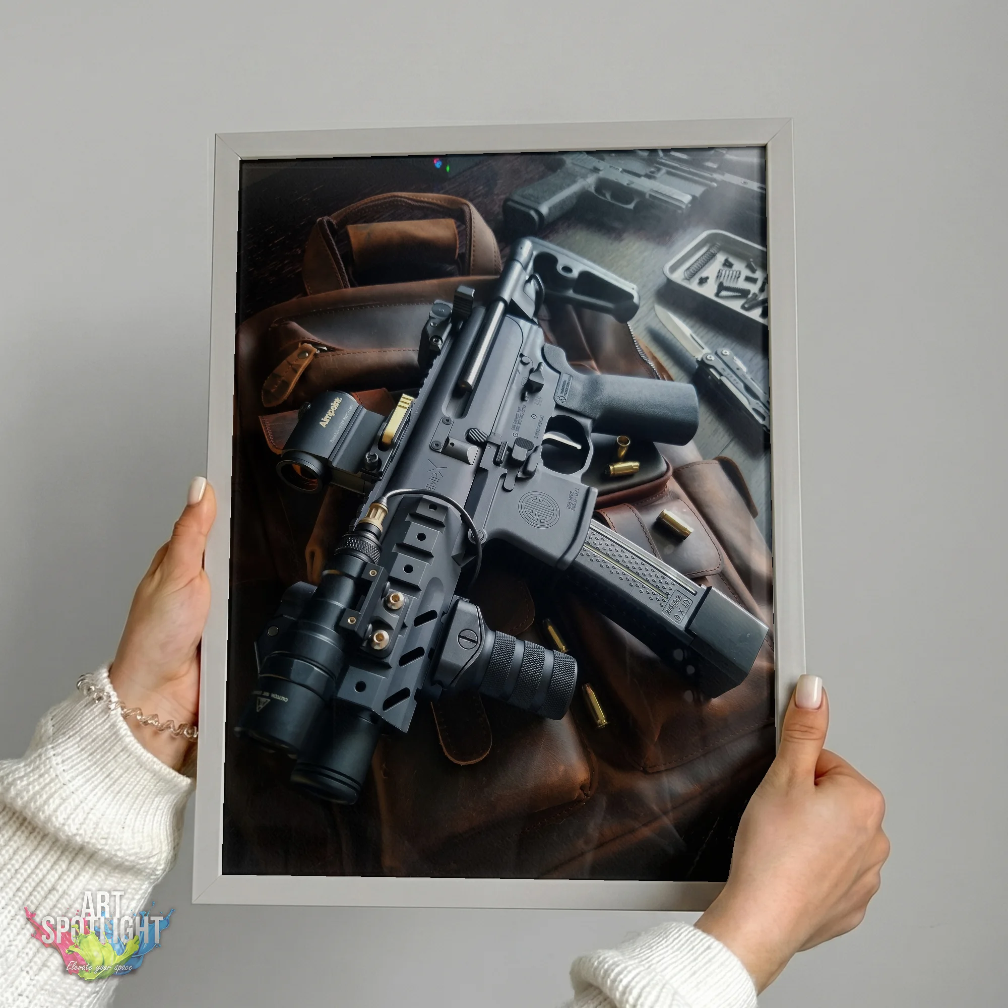 TACTICAL RIFLE CLOSE-UP