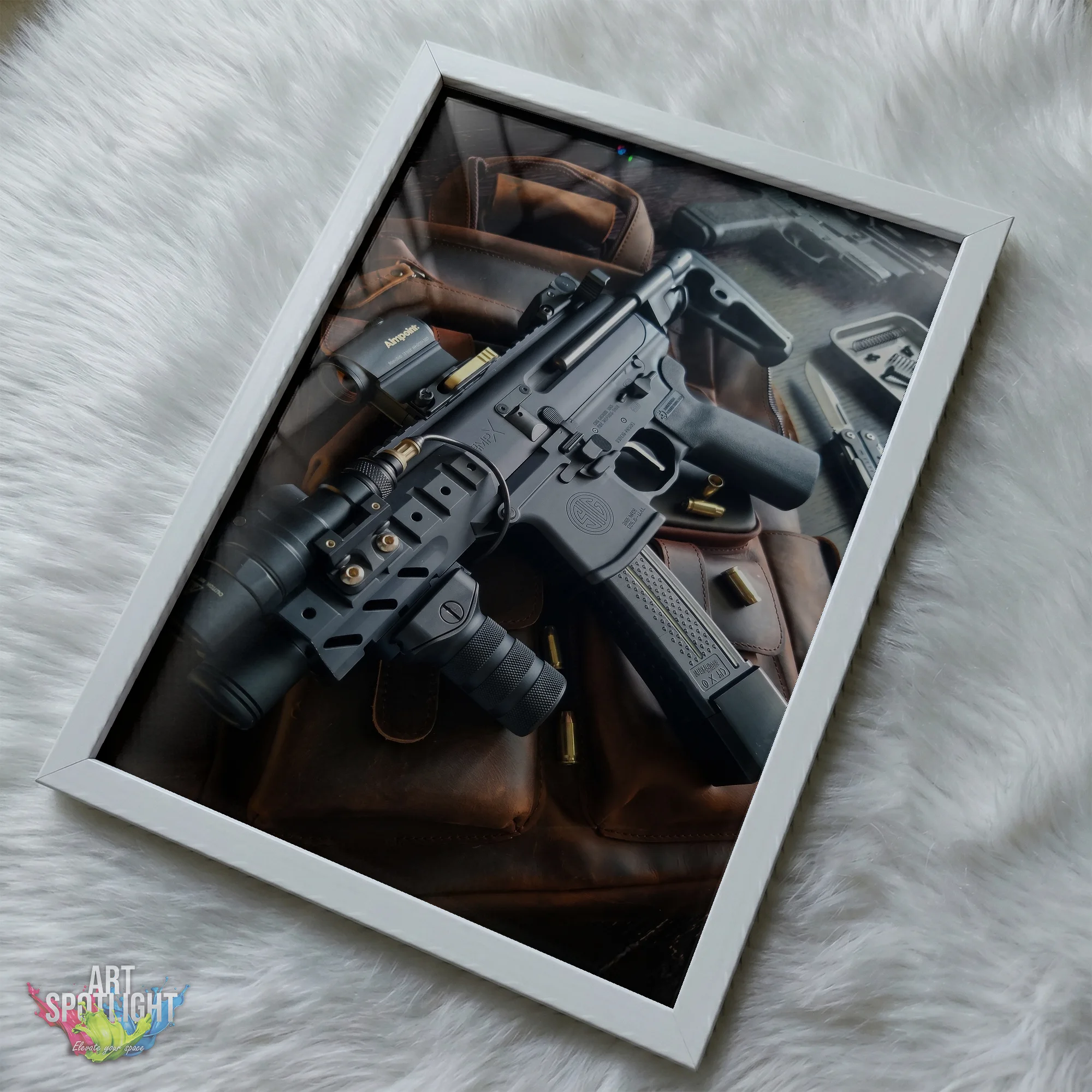 TACTICAL RIFLE CLOSE-UP