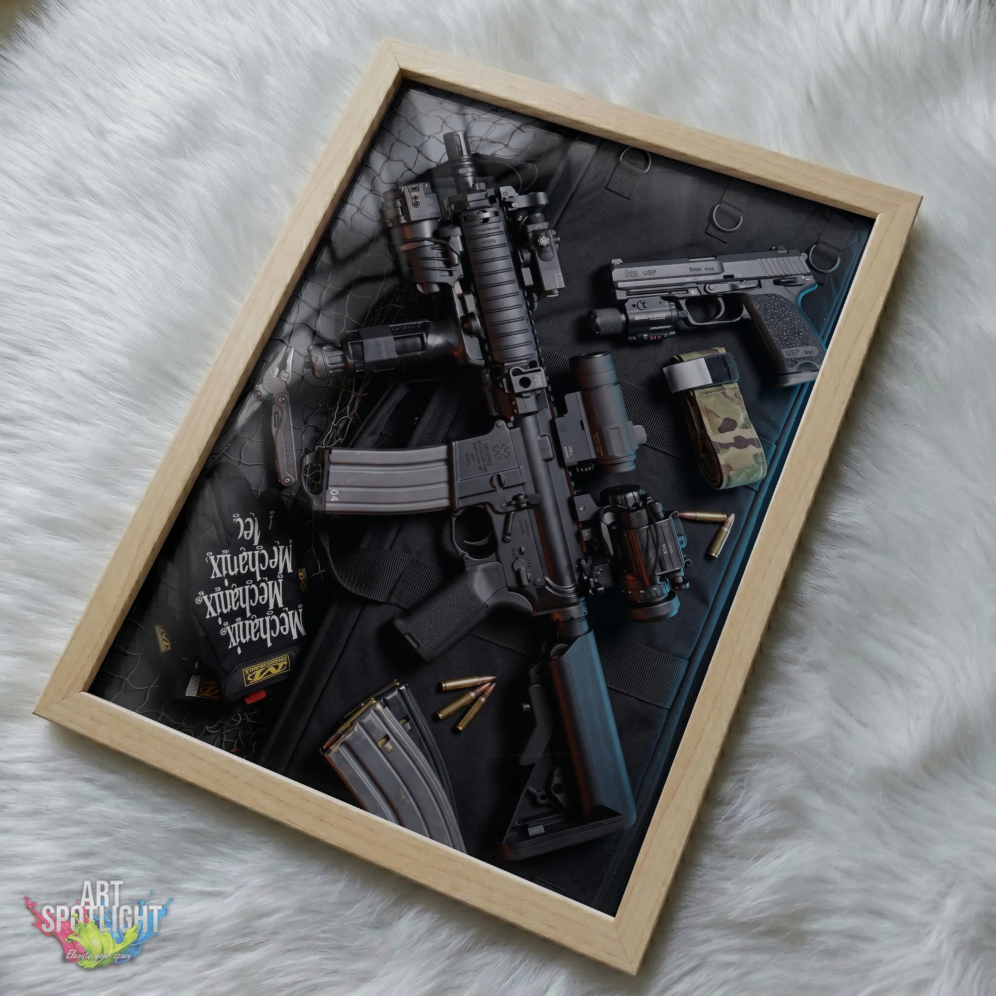TACTICAL RIFLE AND PISTOL