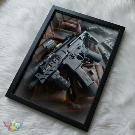 TACTICAL RIFLE CLOSE-UP