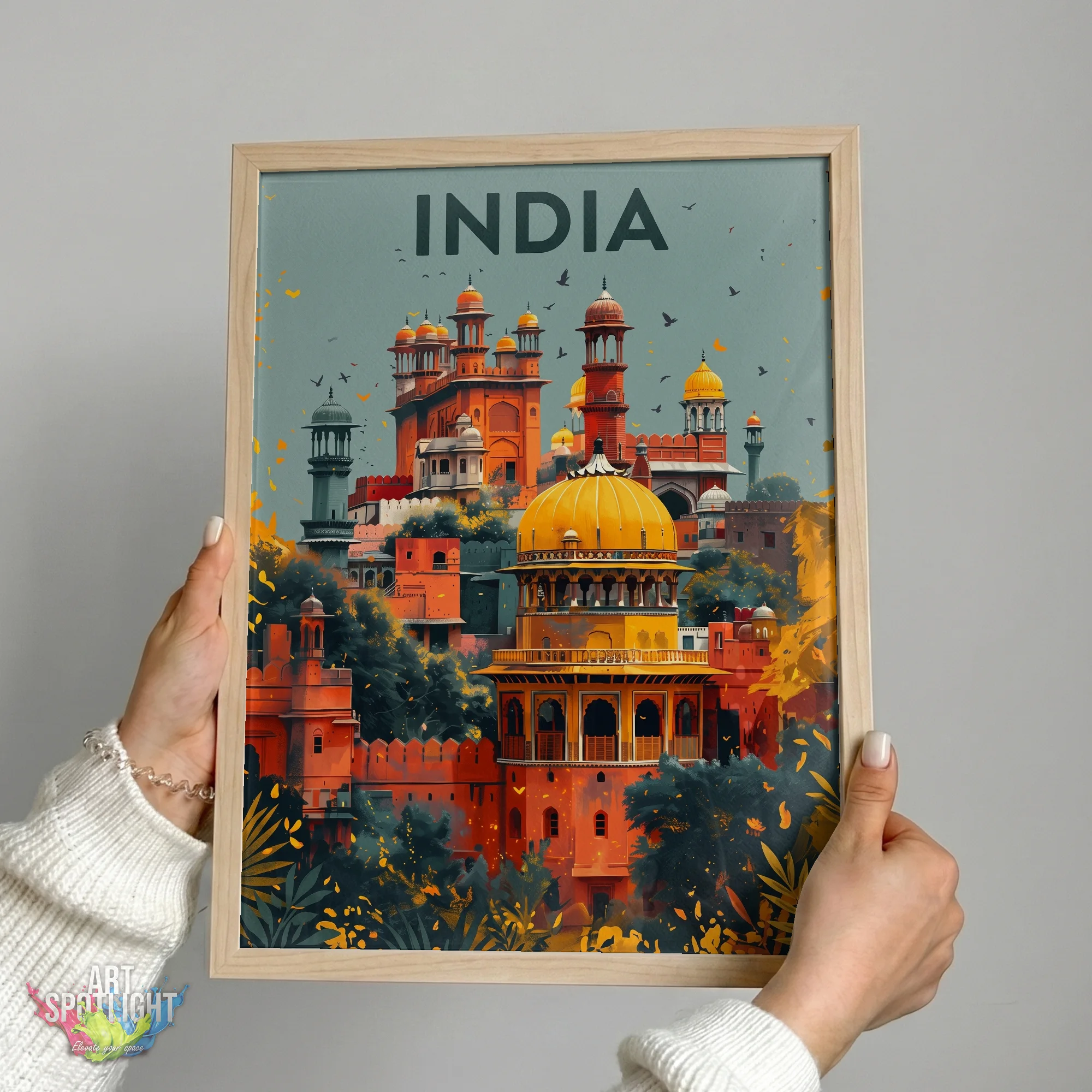 INDIA COLORFUL PALACES