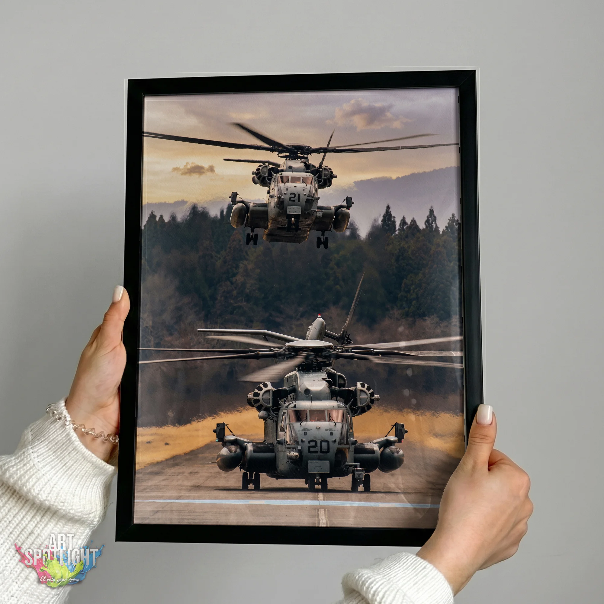 CH-53 HELICOPTERS