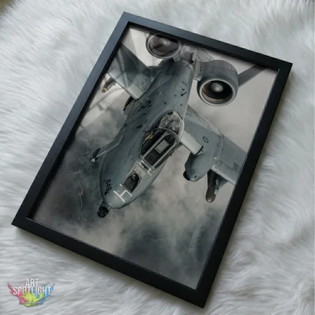 A-10 WARTHOG IN THE CLOUDS