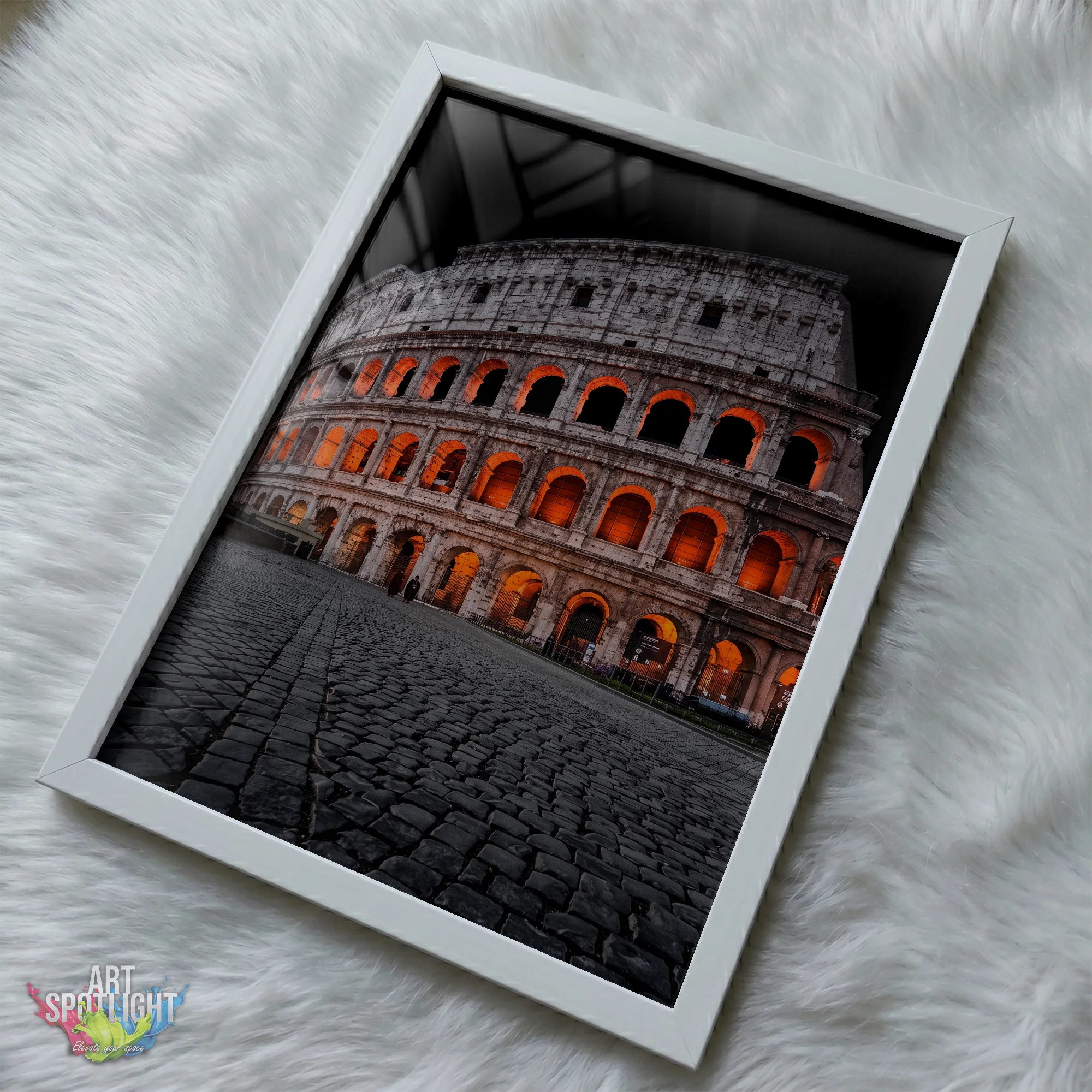 COLOSSEUM ROME AT NIGHT