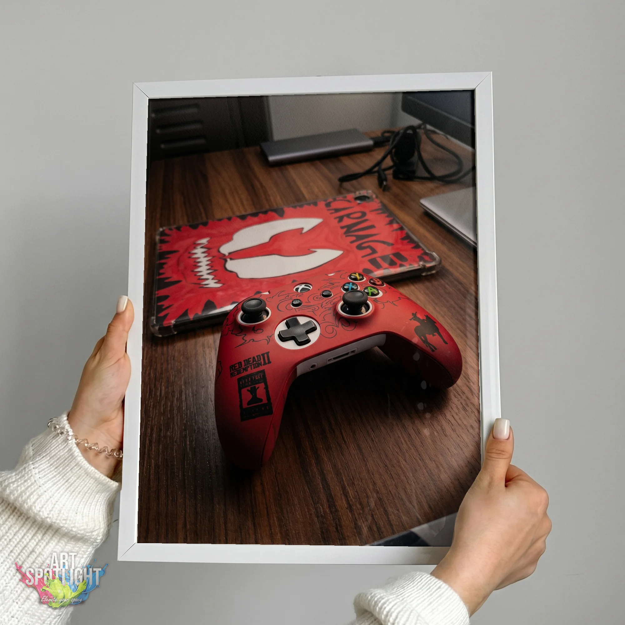 RED DEAD REDEMPTION II CUSTOM XBOX CONTROLLER