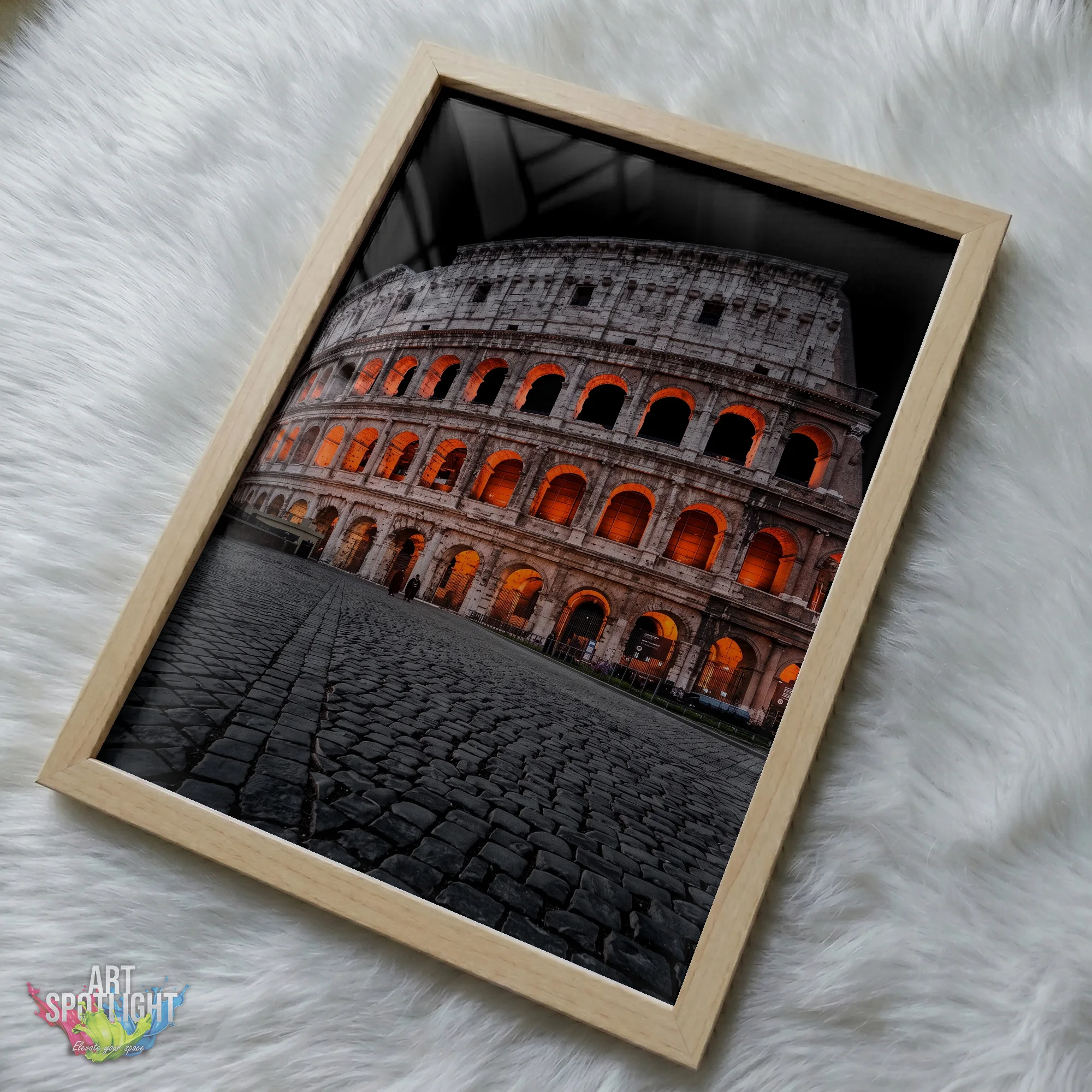 COLOSSEUM ROME AT NIGHT