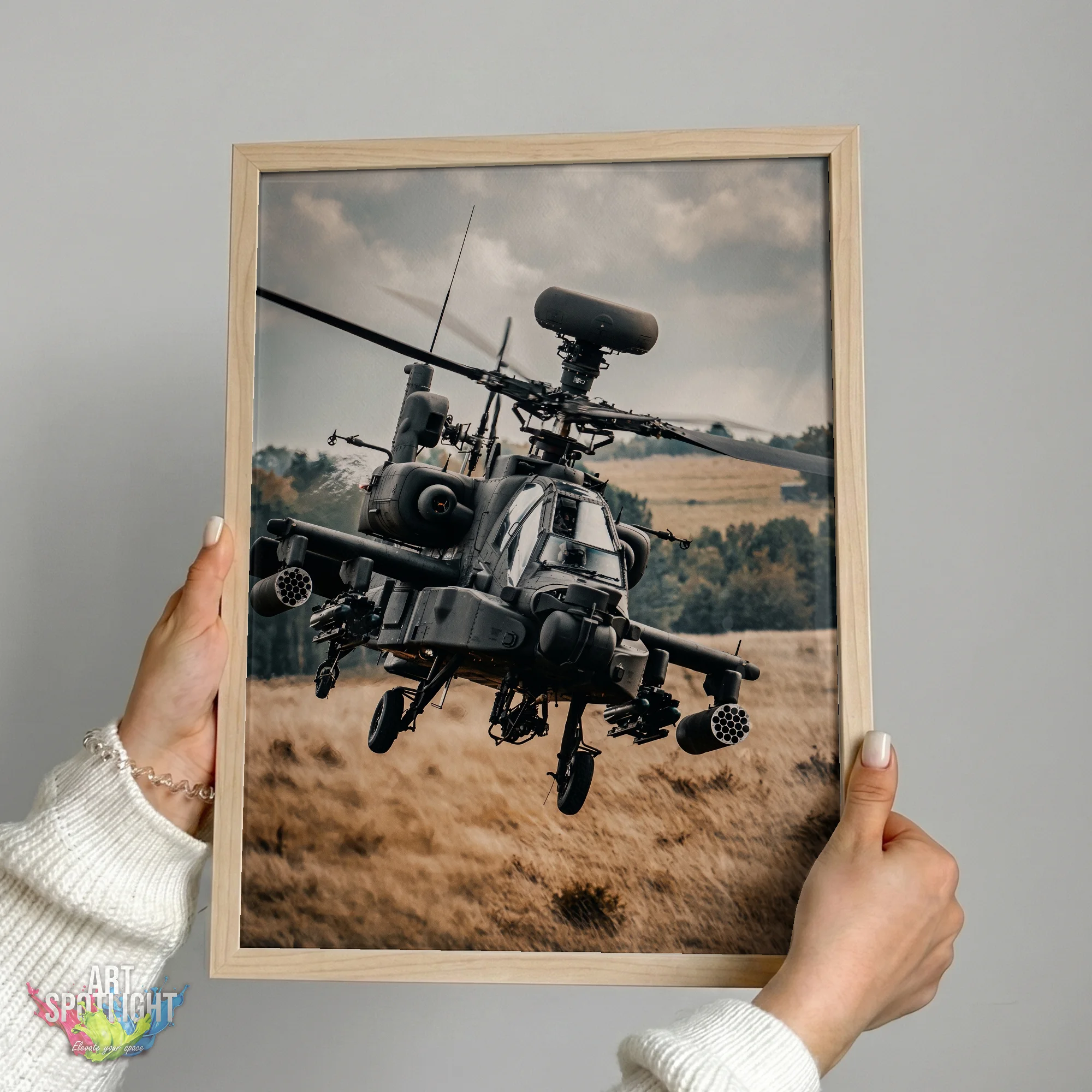 AH-64 APACHE LOW FLIGHT