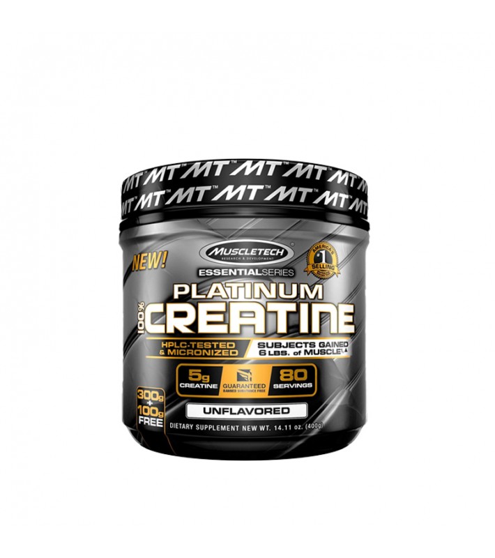 Platinum 100% créatine 400 G - Muscletech