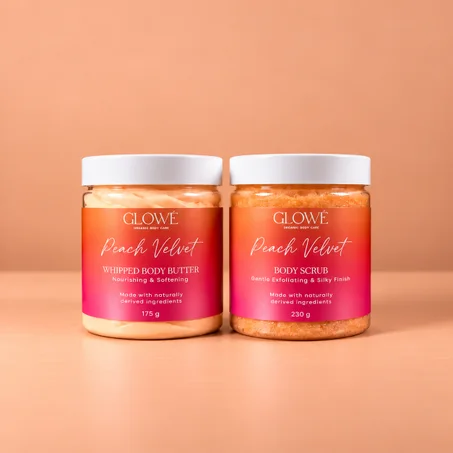🍑 Peach Velvet set