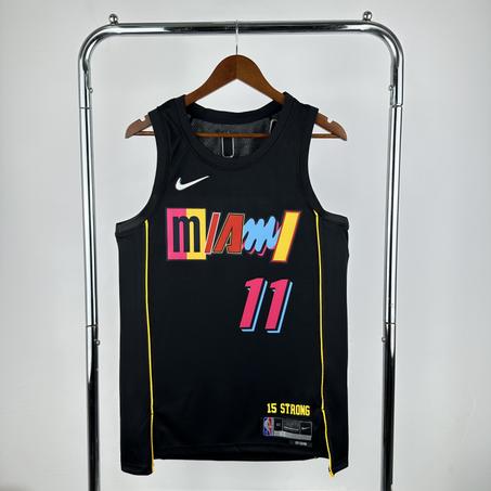 Miami Heat 11 Black Vice City Edition Jersey