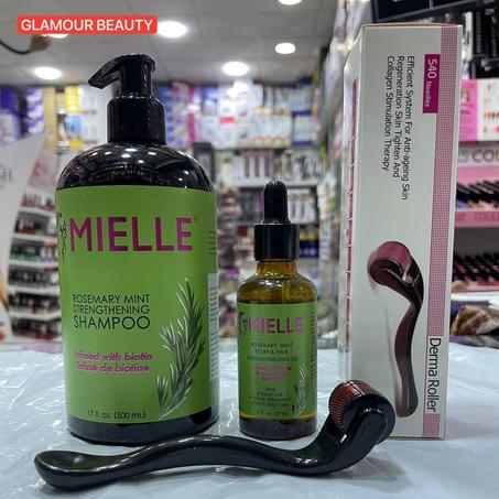 علاج تساق الشعر مجموعة MIELLE الأصلية للعناية بالشعر ك