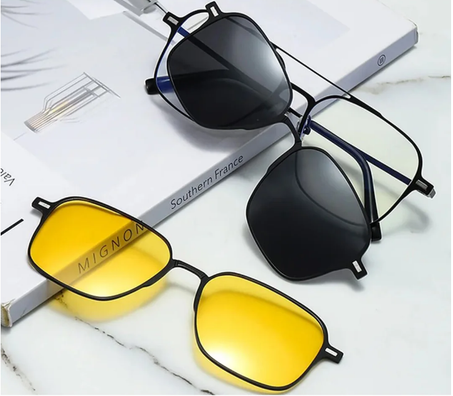 النظارات الشمسية الوحيدة التي ستحتاجها، 3 في 1