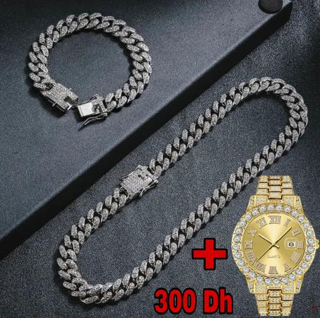 PACK HIP HOP MONTRE GLD