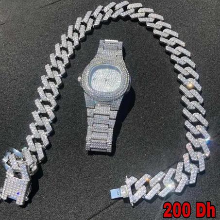 COLLIER MONTRE HIP HOP1