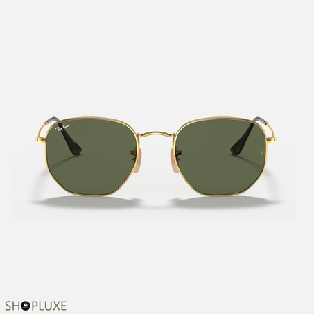 RAY-BAN HEXAGONAL FLAT LENSES POLI OR VERT