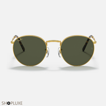 RAY-BAN NEW ROUND POLI OR VERT