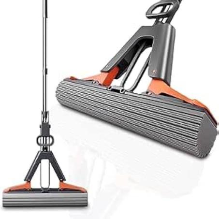 الممسحة الالمانية العجيبة للتنظيف والتنشيف قابلة للطي