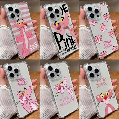 🌸 Casing/Pochette Pink Panther L’originale - أناقة النمر الوردي لهاتفك! 📱✨