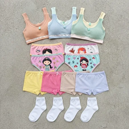 🎀 Pack Fille 15 Pièces – Élégance, Confort & Douceur
