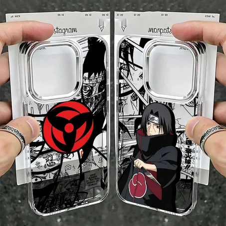 🔴 Casing Naruto Akatsuki & Sharingan - هيبة النينجا وأناقة هاتفك! 📱✨