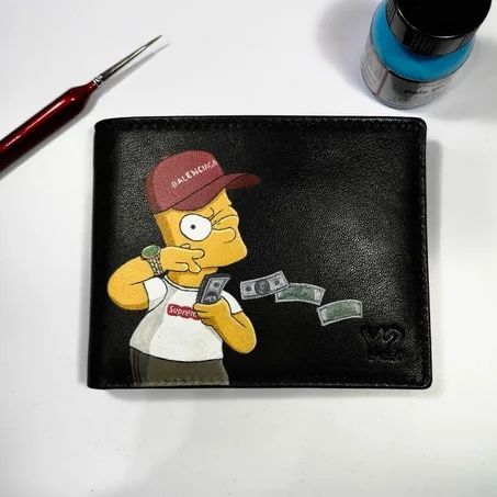 🖤 Portefeuille Bart Money 💸✨