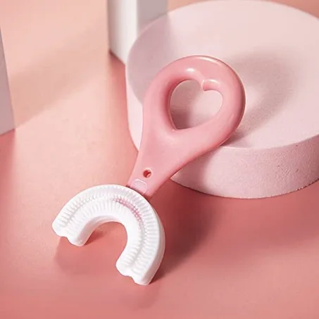 Kids ToothBrush U-Shaped - Heart
