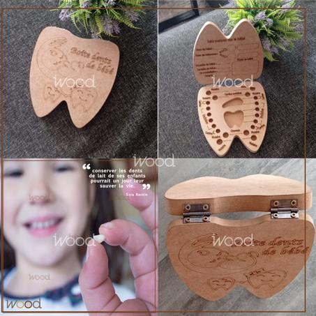 Boite à dents de lait